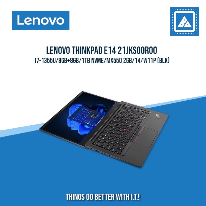 LENOVO THINKPAD E14 21JKS00R00 I7-1355U/8GB+8GB/1TB NVME/MX550 2GB | BEST FREELANCER AND GAMING LAPTOP LENOVO THINKPAD E14 21JKS00R00 I7-1355U/8GB+8GB/1TB NVME/MX550 2GB | BEST FREELANCER AND GAMING LAPTOP